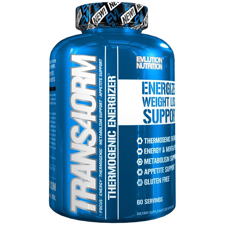 Evlution Nutrition Weight Loss Trans4orm Thermogenic Energizer