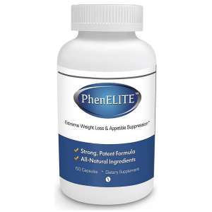 PhenELITE – HIGHEST Rated Pharmaceutical Grade Weight Loss Diet Pills – Fast Weight Loss, Hyper-Metabolising Fat Burner and Appetite Suppressor – AIDS IN WEIGHTLOSS